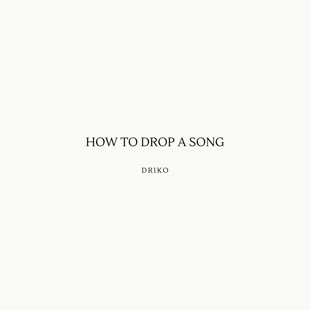 EBOOK - HOW TO DROP A SONG